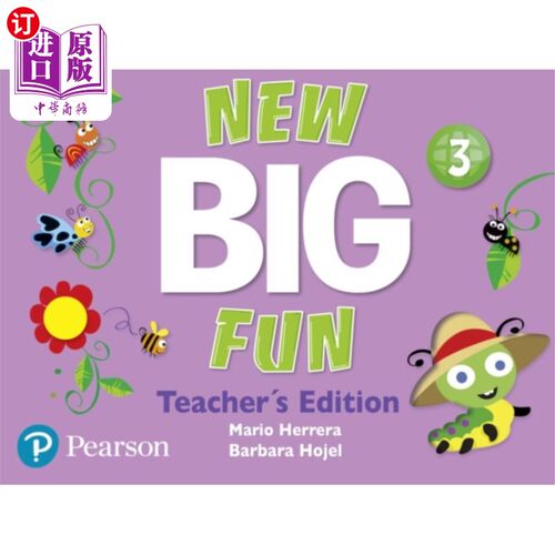 海外直订Big Fun Refresh Level 3 Teacher's Book 大乐趣刷新三级教师书