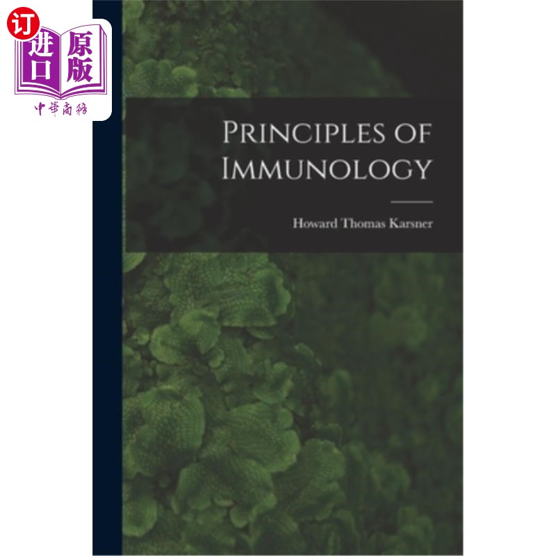 海外直订Principles of Immunology 免疫学原理