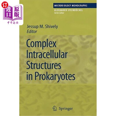 海外直订Complex Intracellular Structures in Prokaryotes 原核生物的复杂胞内结构