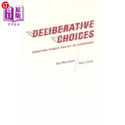 海外直订Deliberative Choices 慎重的选择
