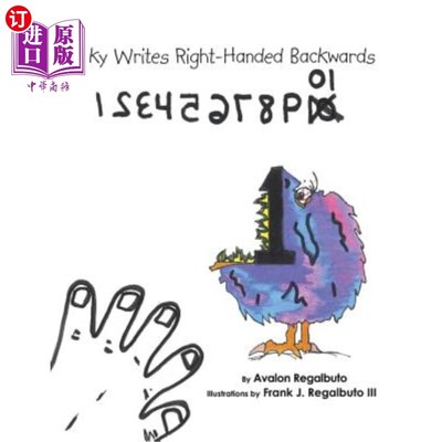 海外直订Ricky Writes Right-Handed Backwards 里基写右手倒写