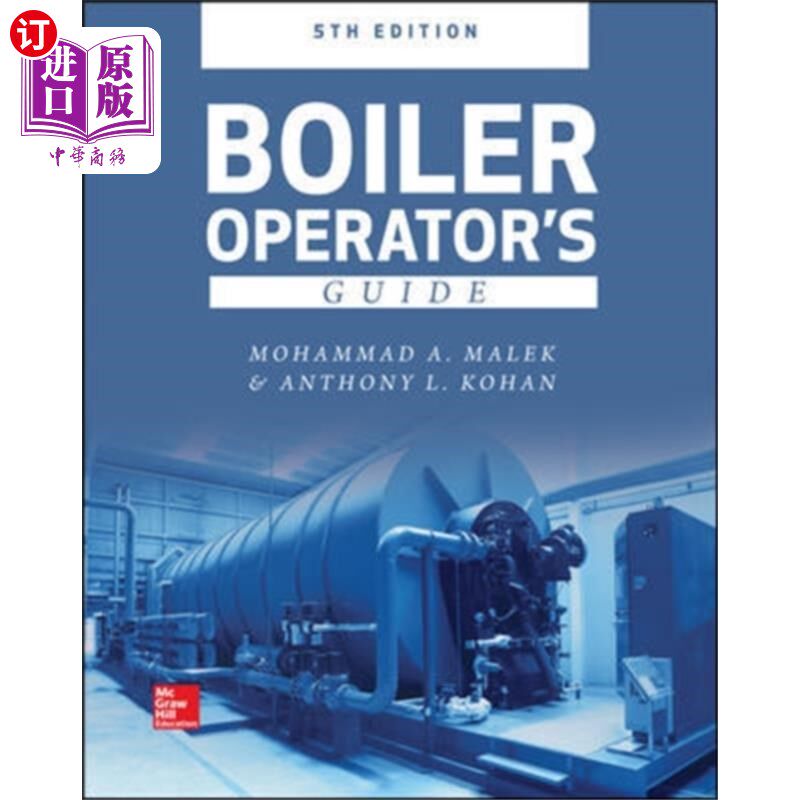海外直订Boiler Operator's Guide, 5E 锅炉操作员指南，5E