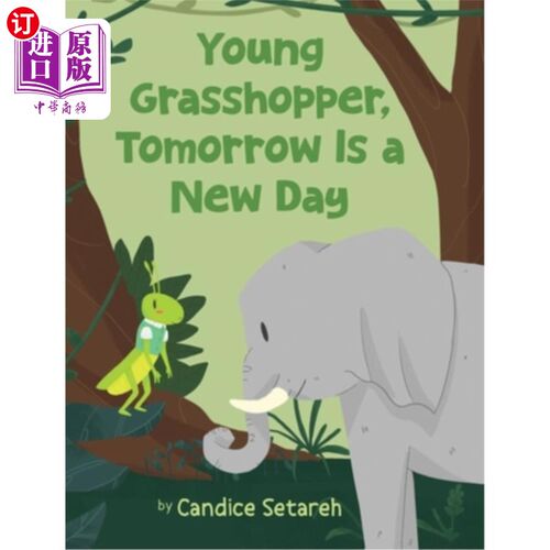 海外直订Young Grasshopper, Tomorrow Is a New Day 小蚱蜢，明天是新的一天