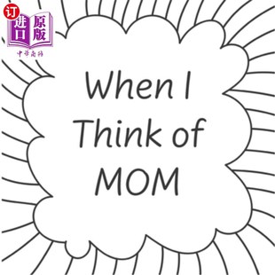 书 让它成为你自己 Your Think Own Mom... 当我想起妈妈一本 海外直订When Make Book