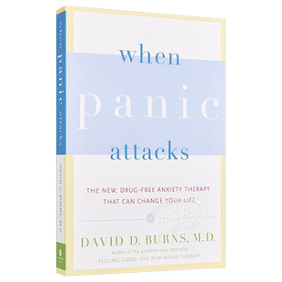 焦虑情绪调节手册 豆瓣阅读 英文原版 When Panic Attacks David D. Burns【中商原版】