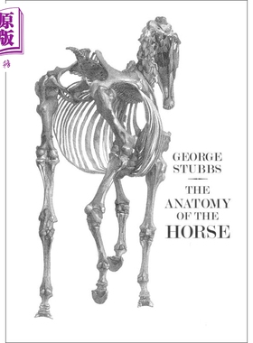 预售 The Anatomy of the Horse 进口艺术 马的解剖【中商原版】