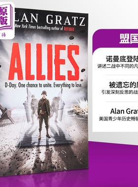 预售 盟国 平装 Allies 英文原版 Alan Gratz 历史战争小说【中商原版】