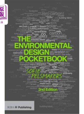 海外直订The Environmental Design Pocketbook 环境设计手册