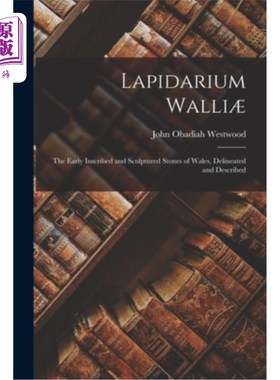海外直订Lapidarium Walli?: The Early Inscribed and Sculptured Stones of Wales, Delineate Lapidarium