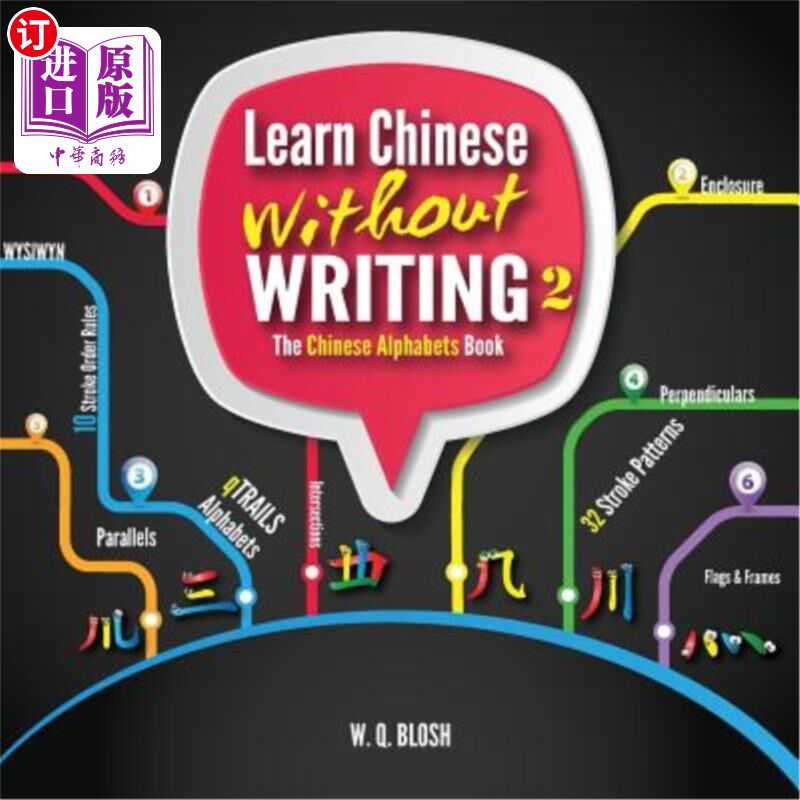海外直订Learn Chinese Without Writing 2: The Chinese Alphabets Book 学中文不写2：中文字母书
