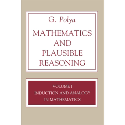 现货 数学与猜想 卷一 数学中的归纳和类比 英文原版 Mathematics and Plausible Reasoning 波利亚 G Polya【中商原版】