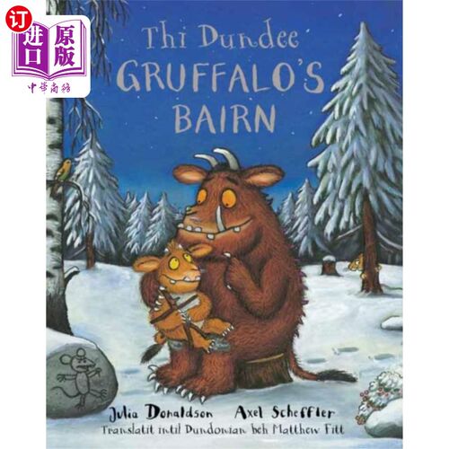 海外直订苏格兰语 Thi Dundee Gruffalo's Bairn 这是邓迪·格鲁法洛的孩子