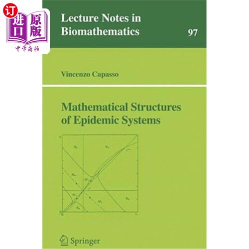 海外直订医药图书Mathematical Structures of Epidemic Systems 流行病系统的数学结构