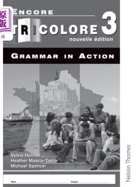 海外直订Encore Tricolore Nouvelle 3 Grammar in Action Pack (x8) Encore Tricolore Nouvelle 3动作包语法（x8）