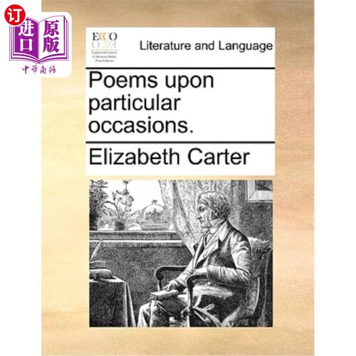海外直订Poems Upon Particular Occasions. 《特殊场合的诗》