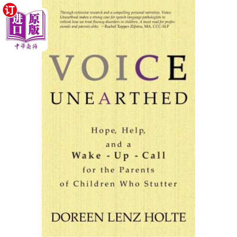 海外直订voice unearthed: hope, help and a wake-up call for the
