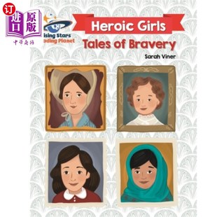 Girls 银河 白色 阅读星球 Planet Heroic 英雄女孩 Tales 故事 海外直订Reading Bravery 勇敢 ...