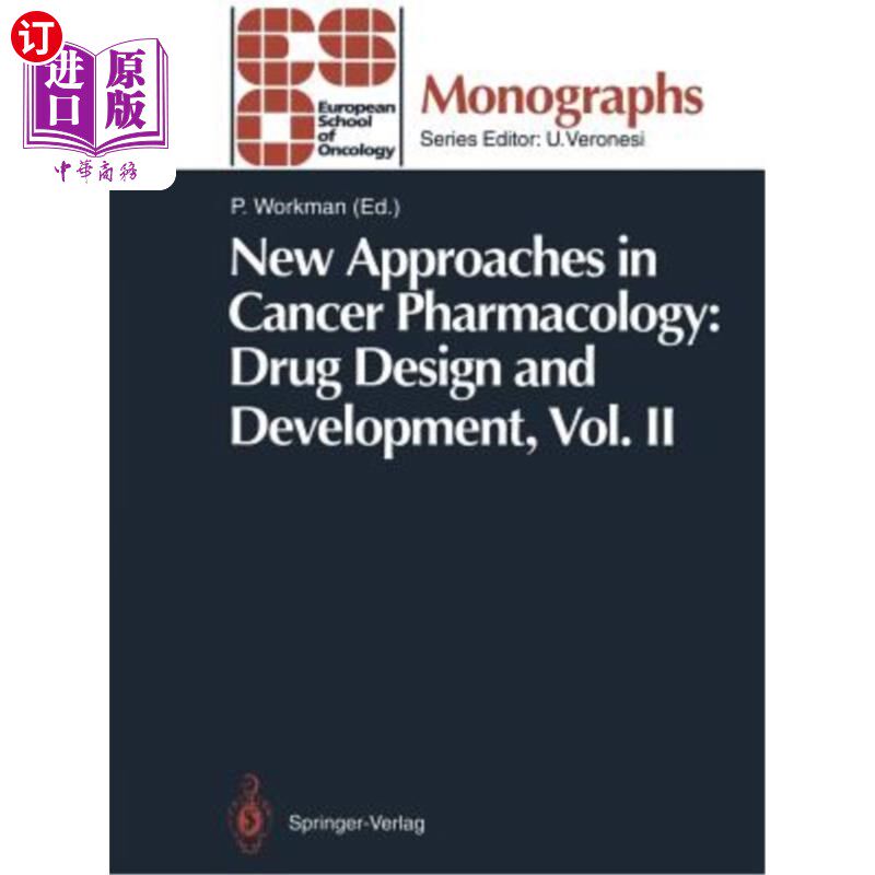 海外直订医药图书New Approaches in Cancer Pharmacology: Drug Design and Development: Vol. II 癌症药理学新方法:药物
