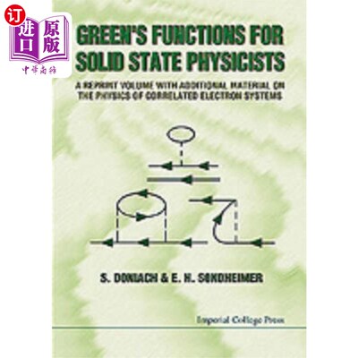 海外直订Green's Functions For Solid State Physicists 固体物理学家的格林函数