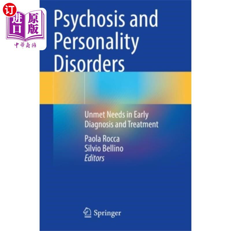 海外直订医药图书Psychosis and Personality Disorders 精神病和人格障碍