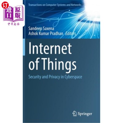 海外直订Internet of Things: Security and Privacy in Cyberspace 物联网:空间的安全和隐私