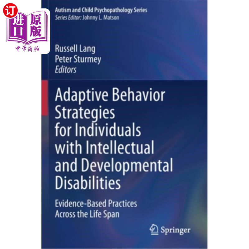 海外直订Adaptive Behavior Strategies for Individuals with Intellectual and Developmental 智力和发育障碍个体的适应性
