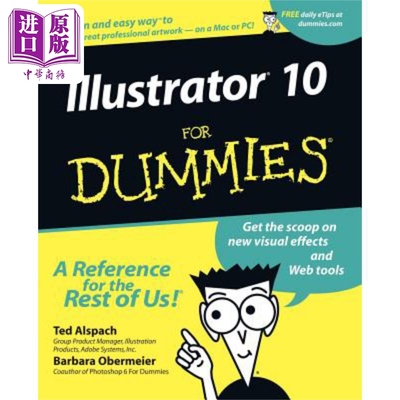 现货 Illustrator 10 入门 Illustrator 10 For Dummies 英文原版 Ted Alspach 中商原版