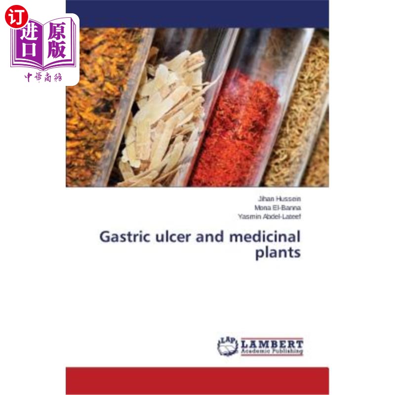海外直订医药图书Gastric ulcer and medicinal plants 胃溃疡和药用植物