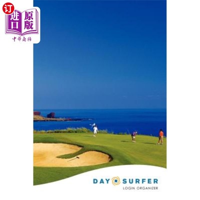海外直订Day Surfer Login Organizer (Golf Course at the Coast) 冲浪者登陆组织者（海岸高尔夫球场）