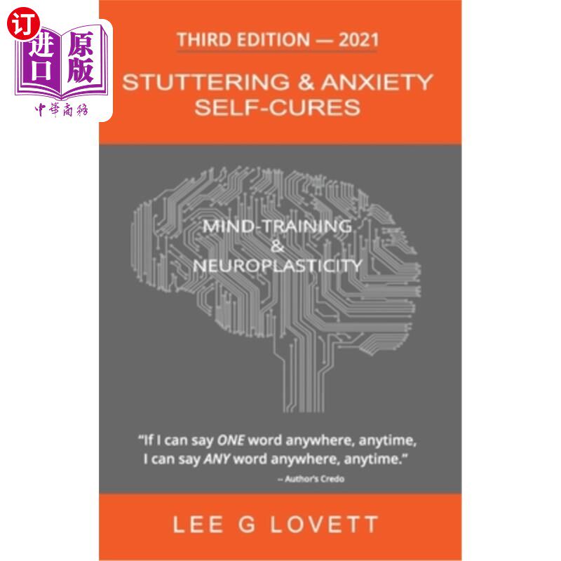 海外直订Stuttering & Anxiety Self-Cures: What 1000+ Stutterers Taught Me 口吃和焦虑自我治疗:1000个口吃者教我什么