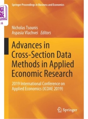 海外直订Advances in Cross-Section Data Methods in Applied Economic Research: 2019 Intern 应用经济学研究中横截面数据