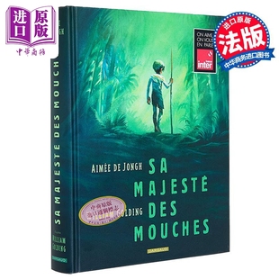 Aimee 法漫 William 蝇王 法文原版 MOUCHES DES 图像小说 MAJESTE 中商原版 Jongh Golding代表作 法文版