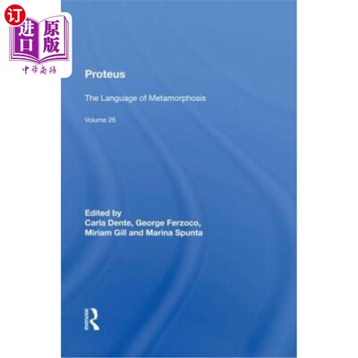 海外直订Proteus: The Language of Metamorphosis 普罗透斯:变形之语
