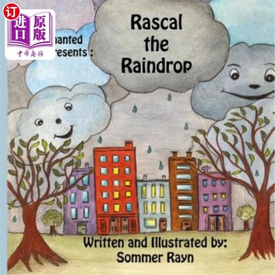 海外直订Rascal the Raindrop 捣乱的雨滴