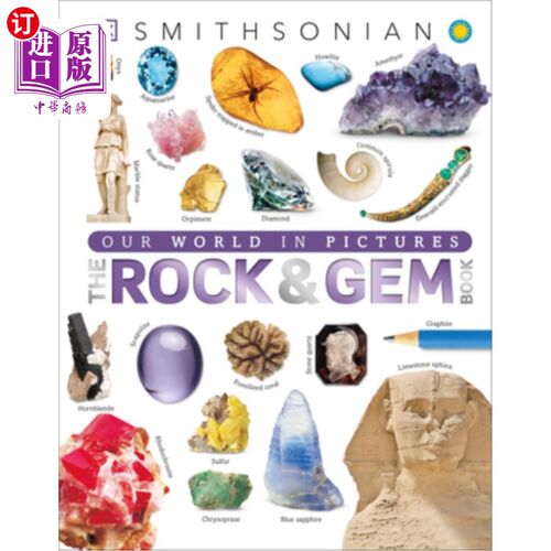 海外直订The Rock and Gem Book: And Other Treasures of the Natural World 岩石和宝石书：和其他自然世界的宝藏