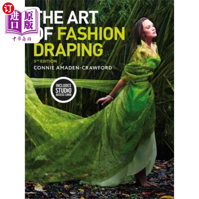 海外直订Art of Fashion Draping 时装垂饰艺术