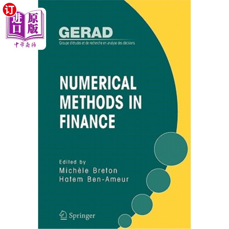 海外直订Numerical Methods in Finance