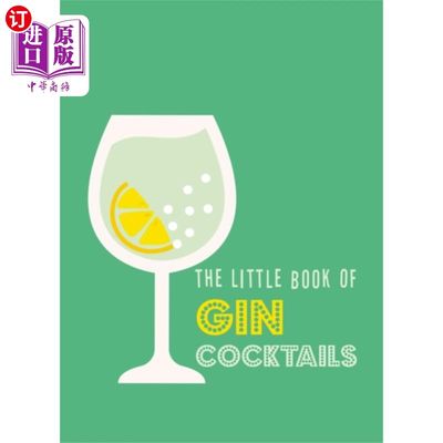 海外直订Little Book of Gin Cocktails 杜松子酒鸡尾酒小书