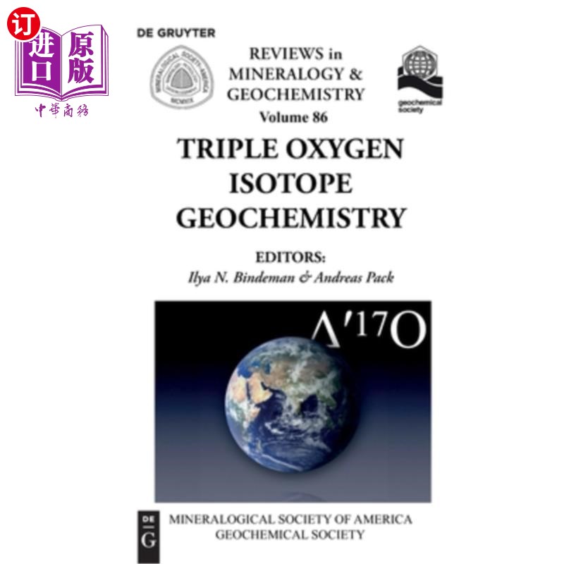 海外直订Triple Oxygen Isotope Geochemistry 三氧同位素地球化学