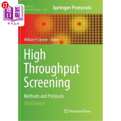 海外直订High Throughput Screening: Methods and Protocols 高通量筛选：方法和协议
