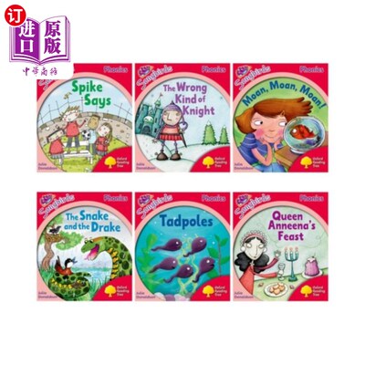 海外直订Oxford Reading Tree Songbirds Phonics: Level 4: ... 牛津阅读树鸣鸟自然拼读：四级：混合包6