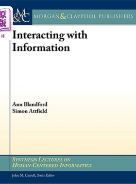 海外直订Interacting with Information 与信息互动