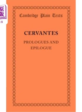 海外直订西班牙语 Prologues and Epilogue 序言和尾声