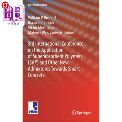 海外直订3rd International Conference on the Application of Superabsorbent Polymers (Sap) 第三届高吸水性聚合物（Sap