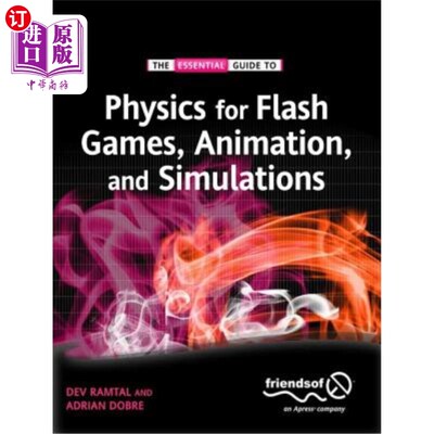 海外直订Physics for Flash Games, Animation, and Simulations Flash游戏、动画和模拟的物理