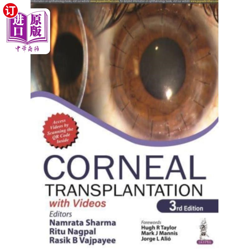 海外直订医药图书Corneal Transplantation 角膜移植