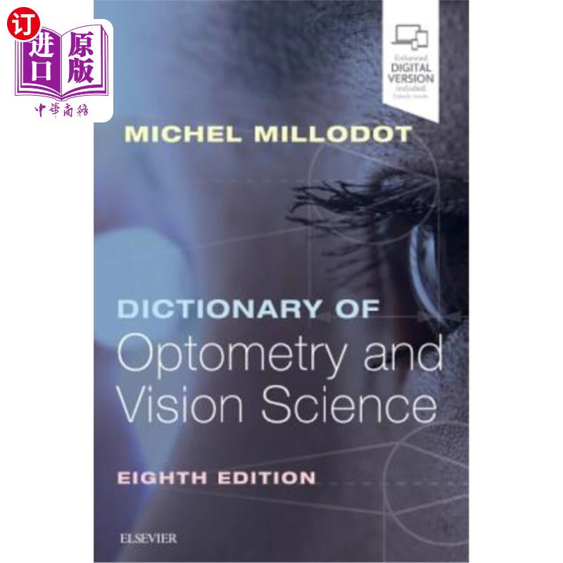 海外直订医药图书Dictionary of Optometry and Vision Science 视光学与视觉科学词典
