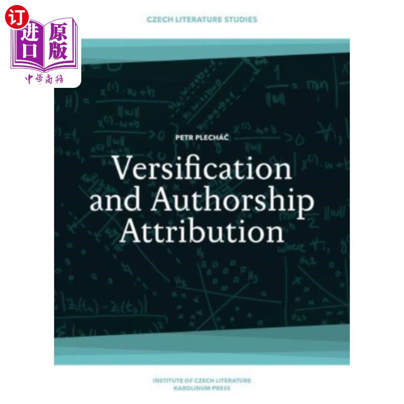 海外直订Versification and Authorship Attribution 版本和作者归属