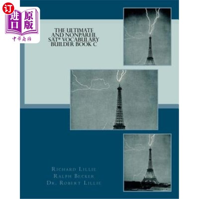 海外直订The Ultimate and Nonpareil SAT Vocabulary Builder Book C 非帕雷尔SAT词汇生成器C书