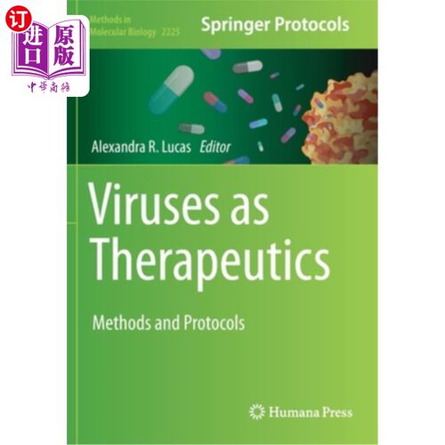 海外直订医药图书Viruses as Therapeutics: Methods and Protocols 病毒疗法:方法和协议